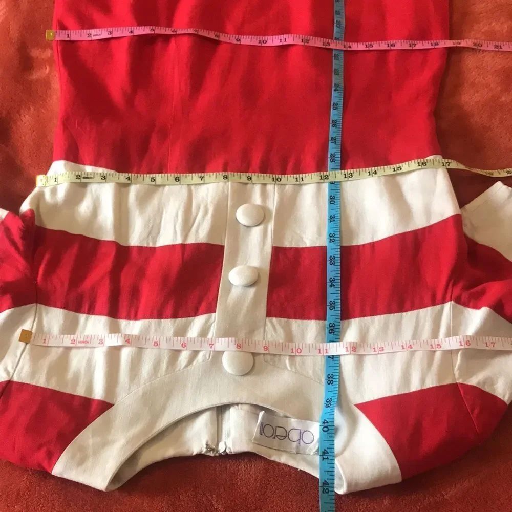 OBERON VINTAGE WOMEN DRESS M/L - Picture 12 of 15